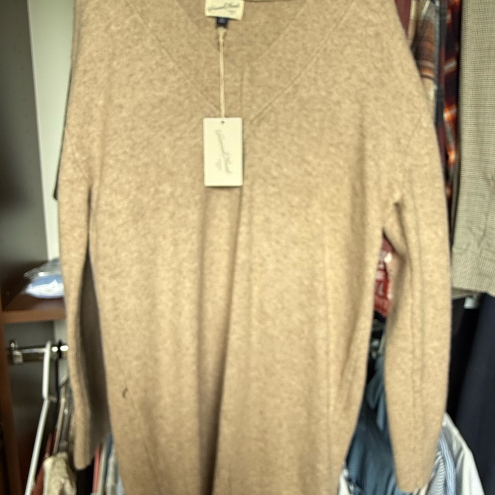 Universal Thread Beige Knit Top - image 1